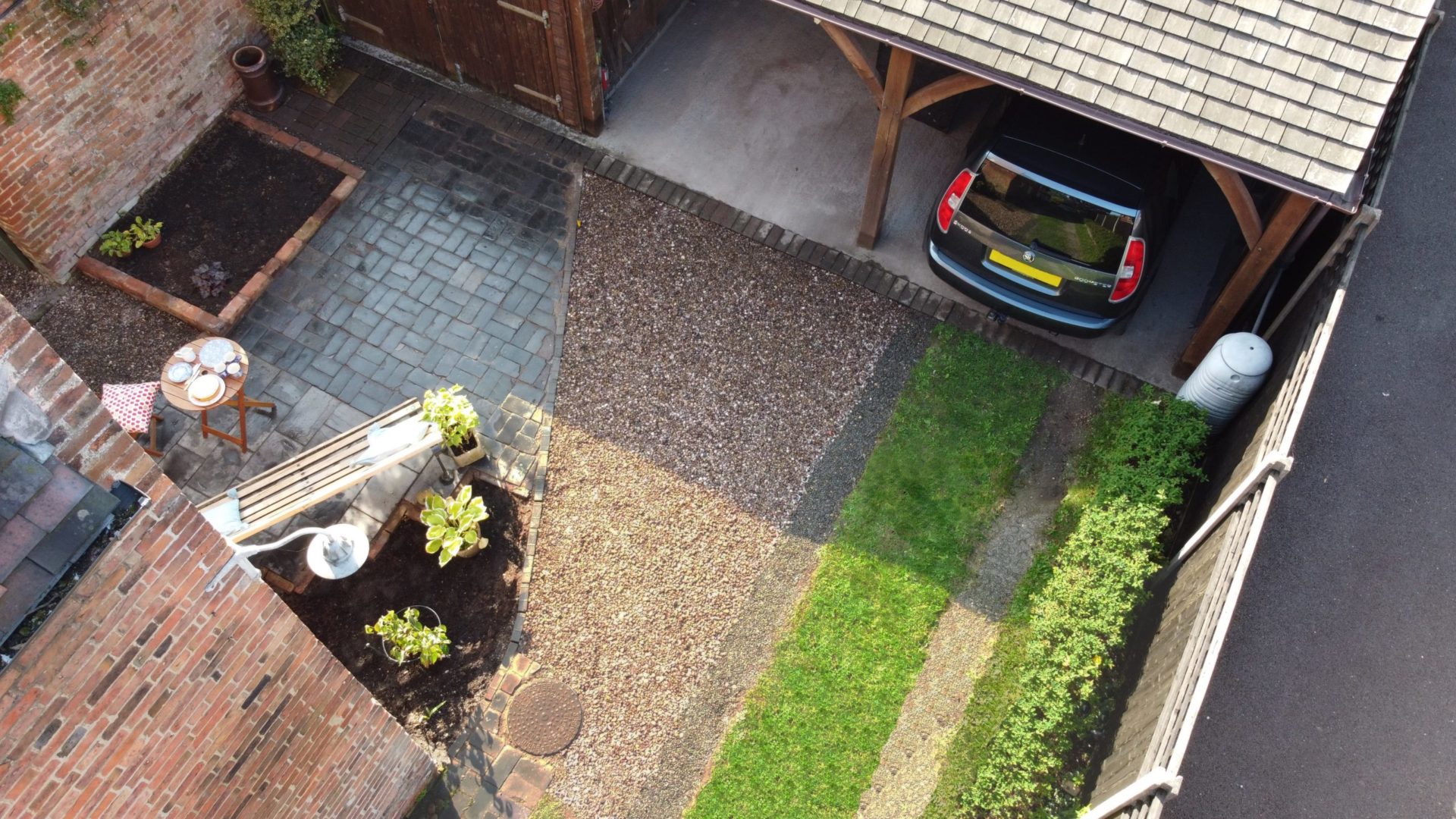 Our grass driveway grid allows grass to maintain a healthy appearance