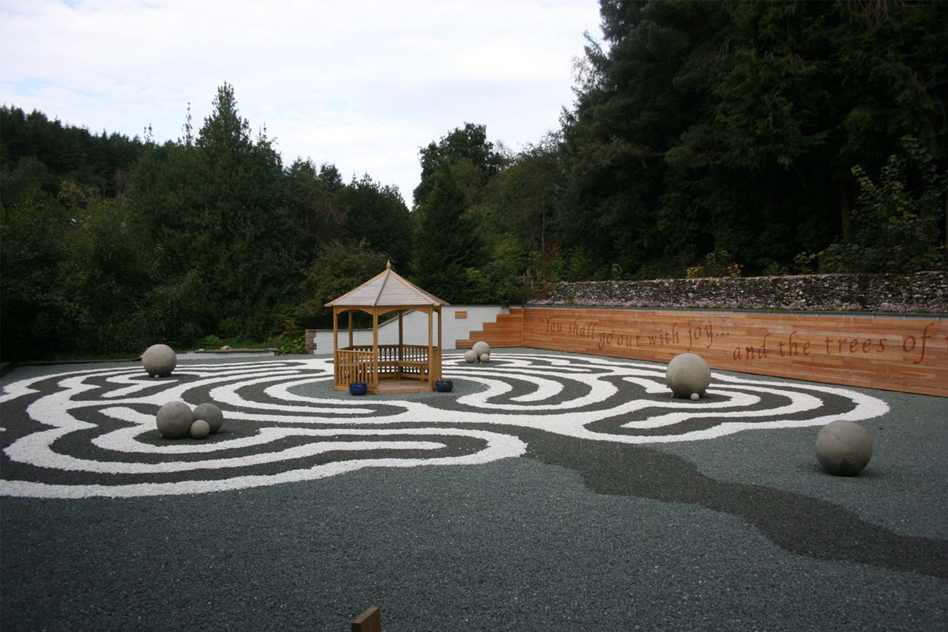 Gravel migration solved at High Dalby House and Cottages, North York